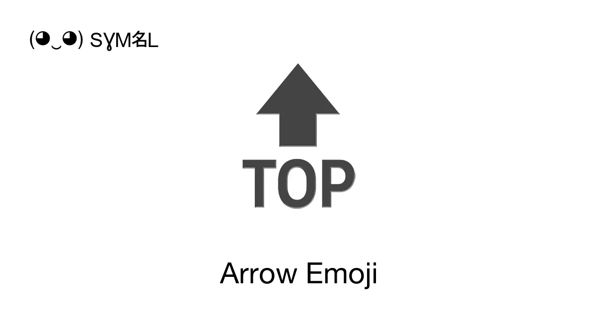 Arrow Emoji โญ๐ ๐ ๐โฌ ๐ Meanings Copy & ๐ Paste Symbols ( โฟ ) SYMBL