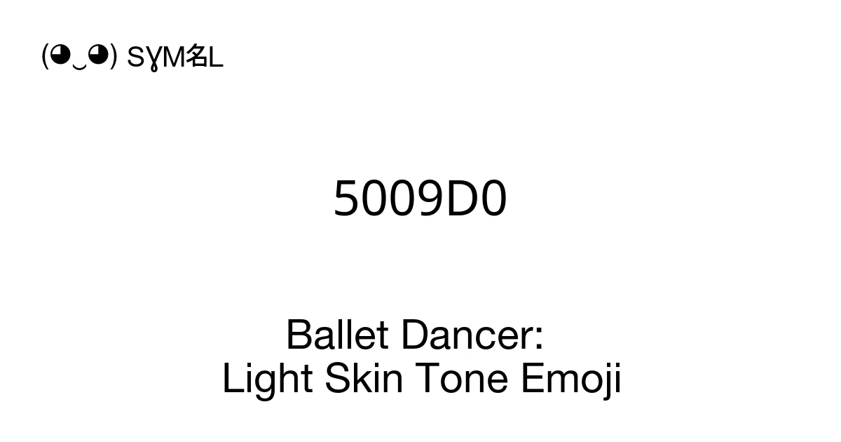 🧑🏻🩰 - Ballet Dancer: Light Skin Tone Emoji Meaning, Copy & Paste