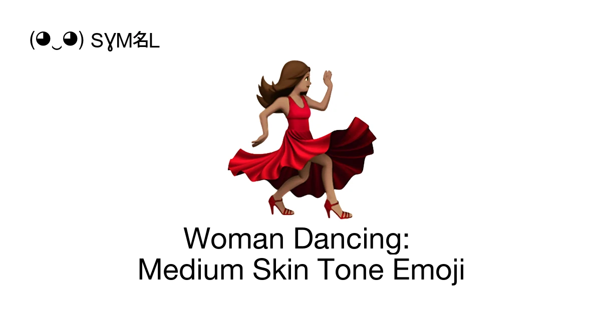 ππ½ - Woman Dancing: Medium Skin Tone Emoji Meaning, Copy & Paste