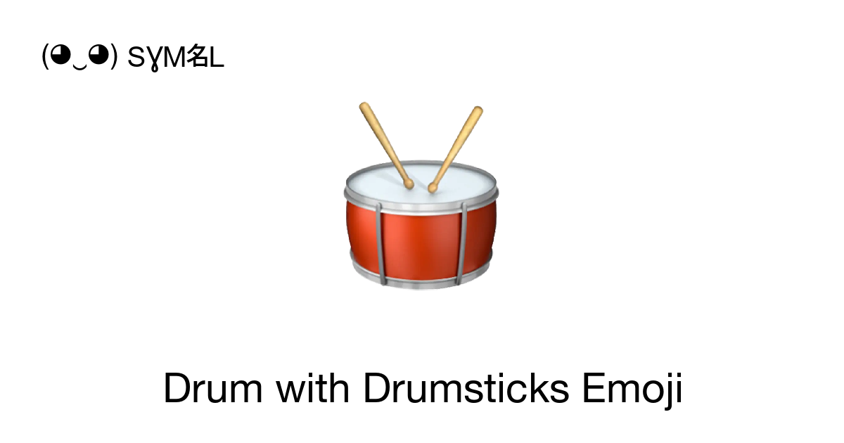 ? - Drum Emoji ? Kahulugan ng Emoji ✂ Kopyahin? - Drum Emoji ? Kahulugan ng Emoji ✂ Kopyahin  