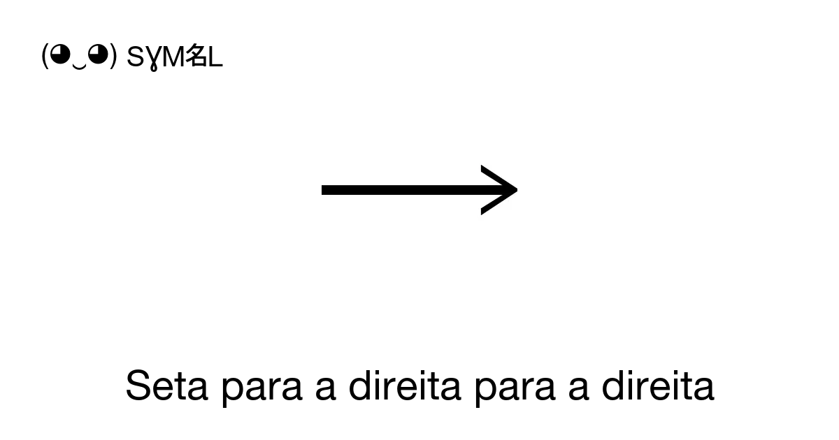 Seta para a direita para a direita N mero Unicode U 27F6