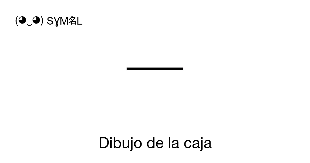 dibujo-de-la-caja-128-s-mbolos-rango-unicode-2500-257f