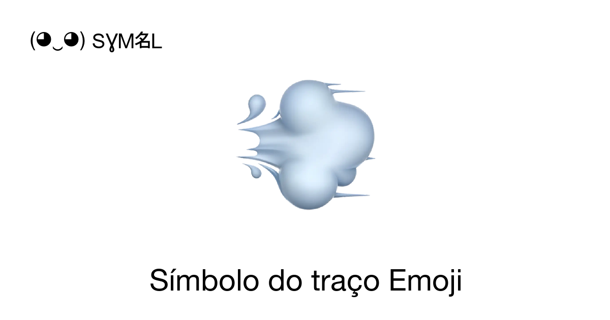 S mbolo do tra o Emoji Rapidez Significado do Emoji