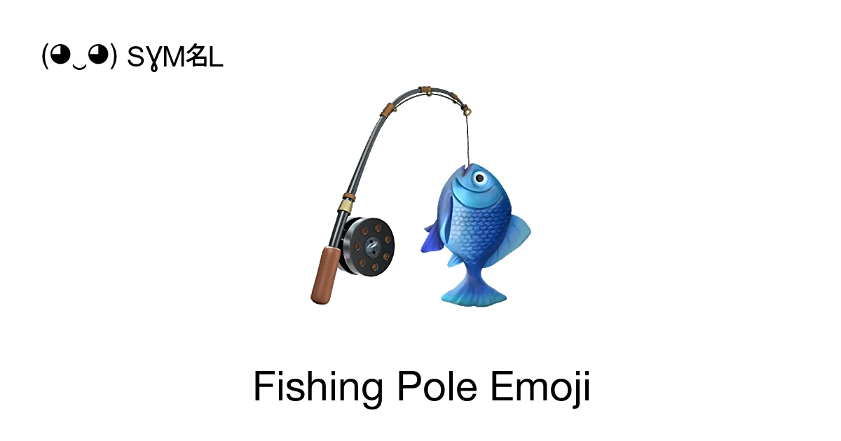🎣 - Fishing Pole Emoji Meaning, Copy and Paste