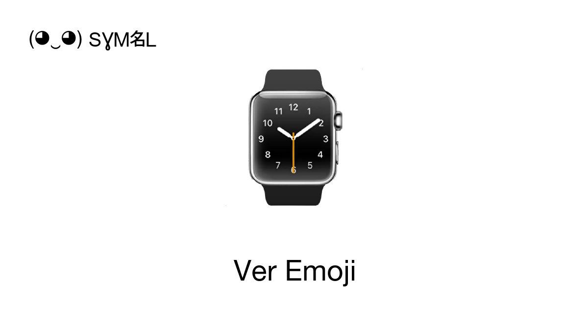 ⌚ Reloj Emoji