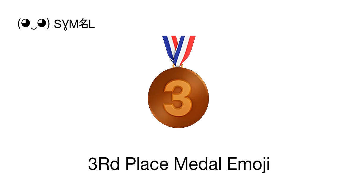 π₯ - 3Rd Place Medal Emoji Meaning, Copy and Paste