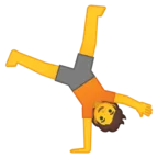 Person Doing Cartwheel