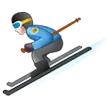 스키 타는 사람