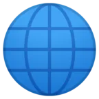 Globus mit Meridianen