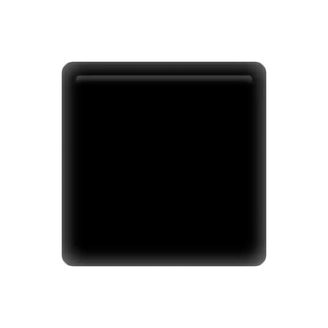 Quadrato nero medio piccolo