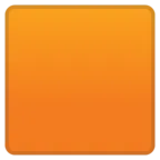 Grande quadrato arancione