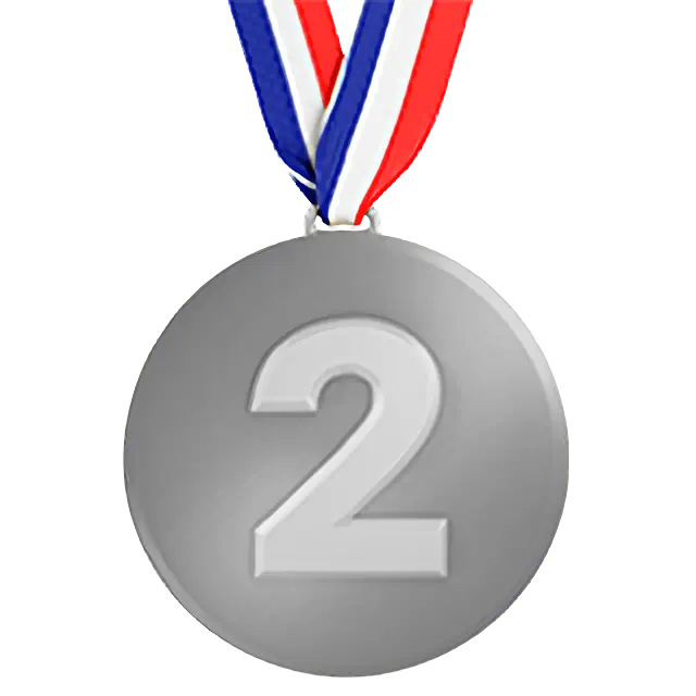 Medalha de segundo lugar