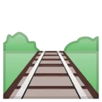 Vía de ferrocarril