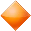 Duży pomarańczowy diament