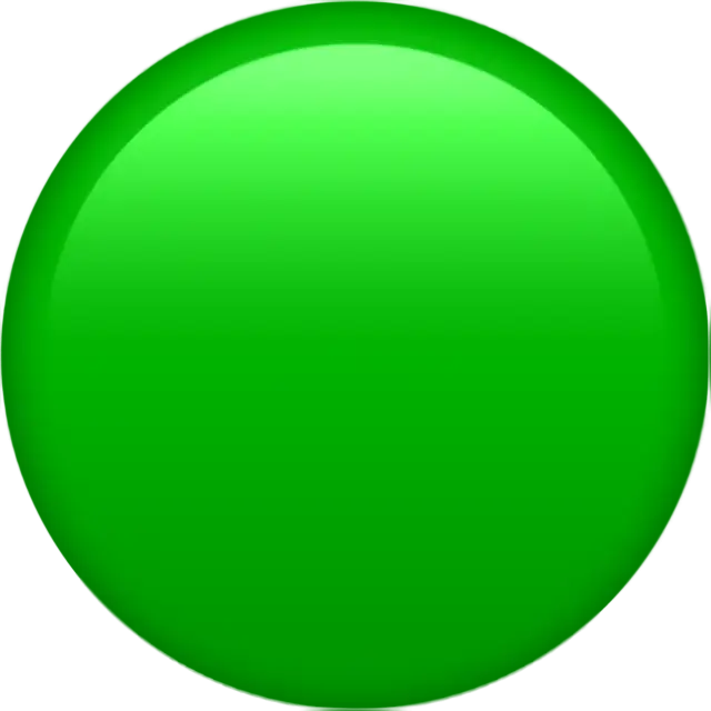 큰 녹색 원