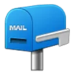 Closed Mailbox with Lowered Flag