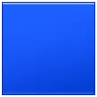 Quadrado azul grande