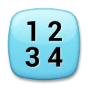 Símbolo de entrada para números