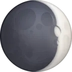 Waxing Crescent Moon Symbol