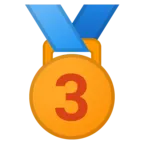 Medalha do terceiro lugar