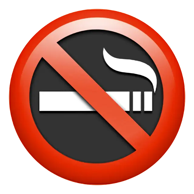 Não fumar símbolo
