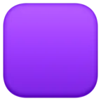 Duży fioletowy kwadrat