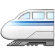Tren de alta velocidad con punta de bala