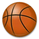 篮球和篮球筐