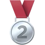 Medalha de segundo lugar