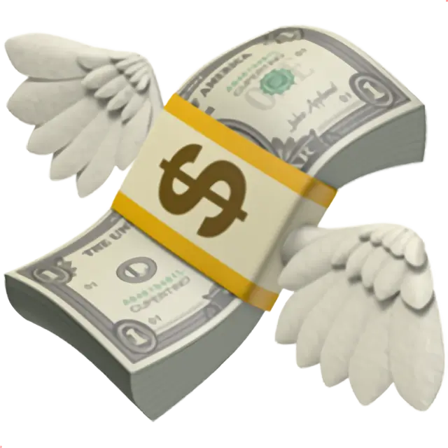 Dinheiro com asas