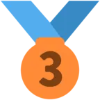 Medalha do terceiro lugar